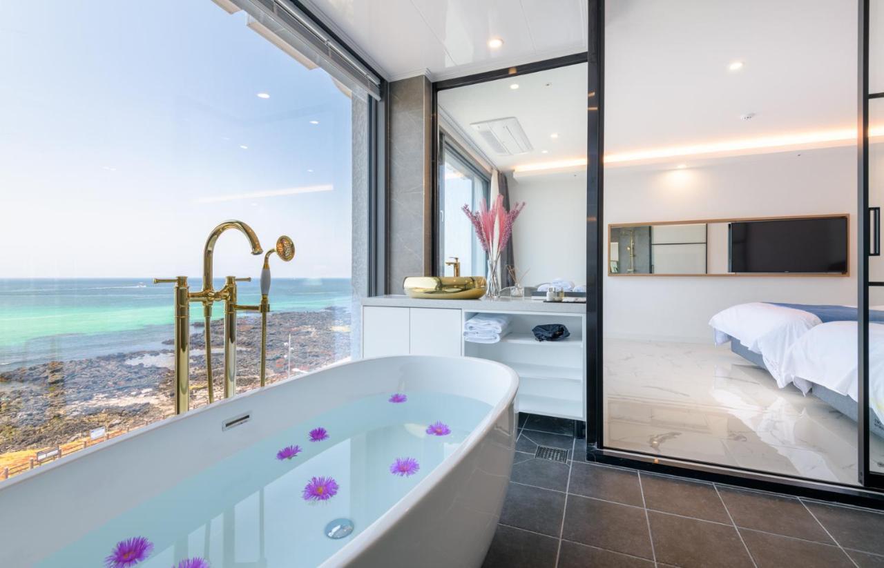 Hotel Mer Bleue Csedzsu Kültér fotó