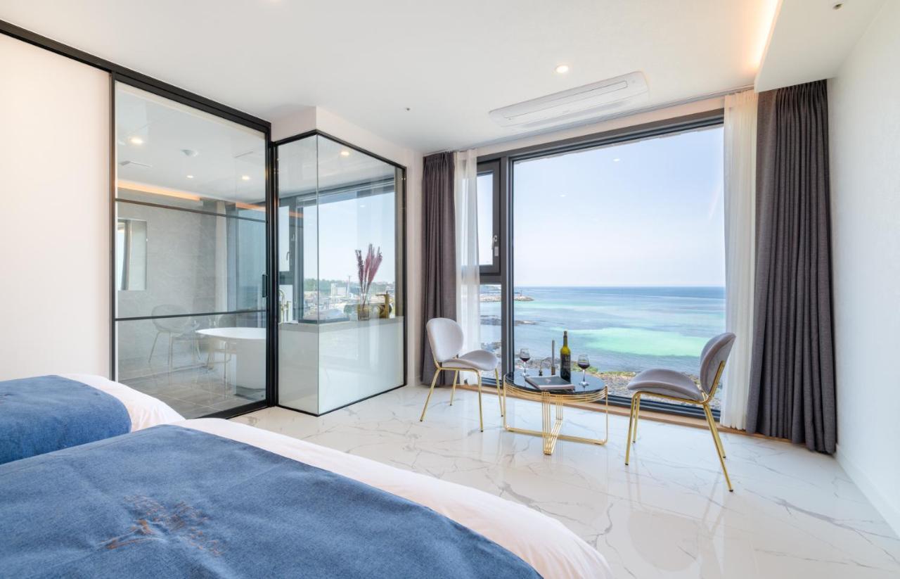Hotel Mer Bleue Csedzsu Kültér fotó