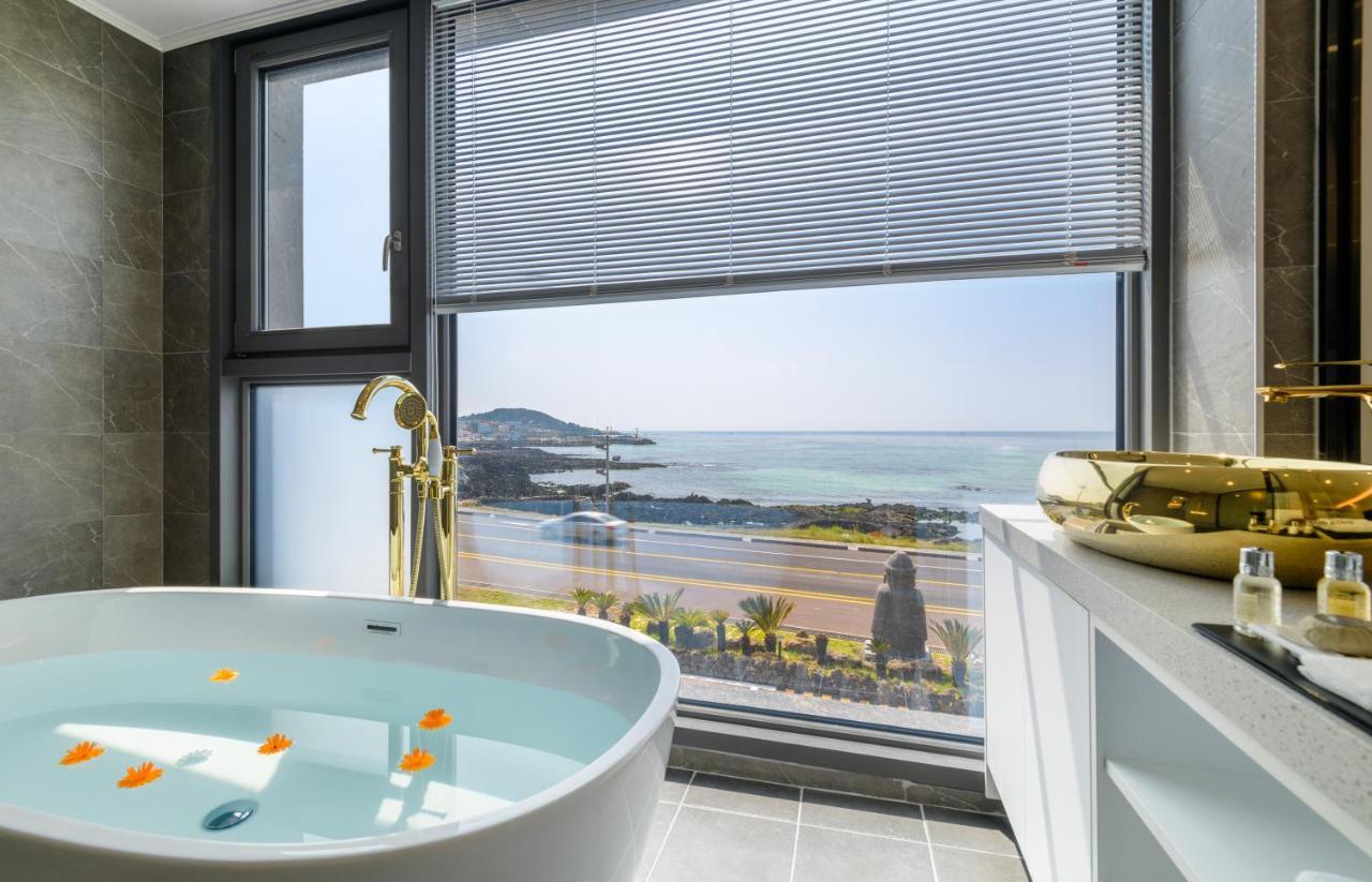 Hotel Mer Bleue Csedzsu Kültér fotó